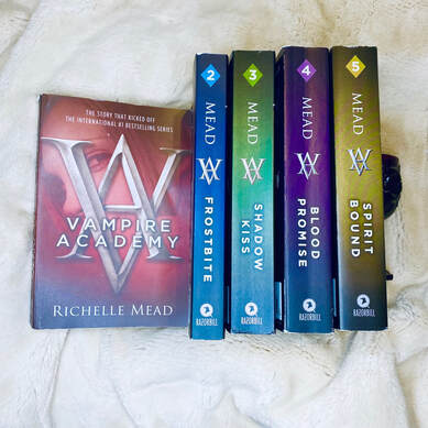 Picture of Vampire Academy books